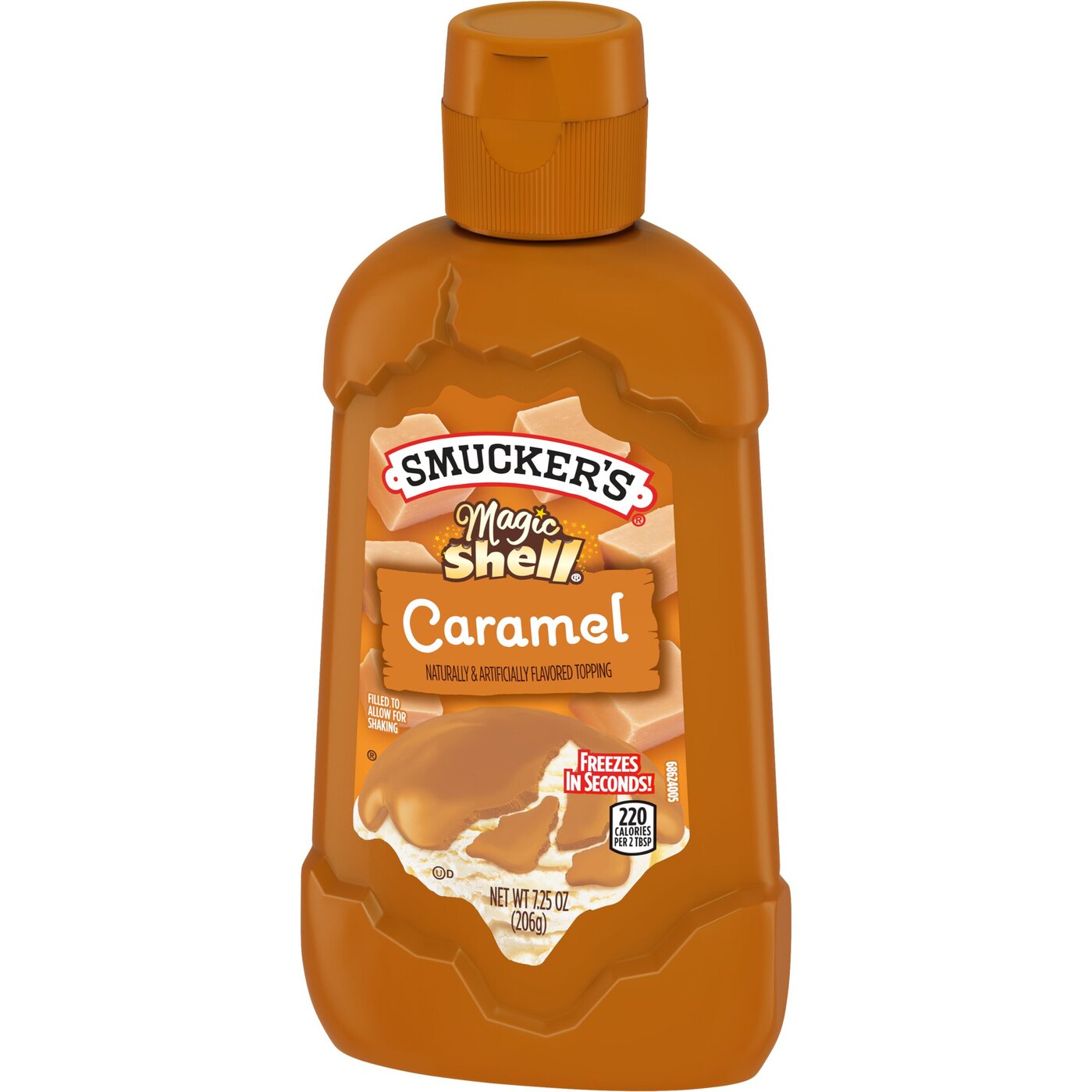 Smucker's, Magic Shell, Caramel, 7.25Oz Bottle (Pack Of 3)