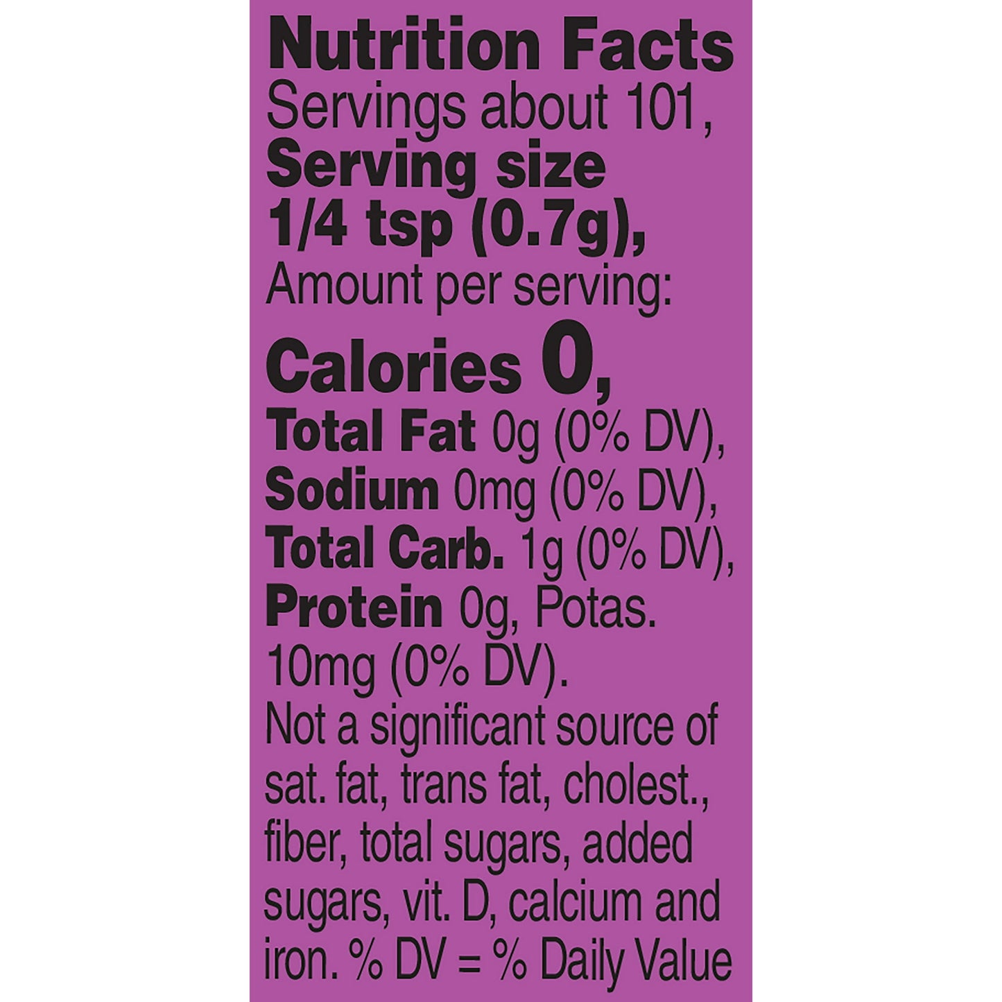 Dash Onion & Herb Seasoning Blend, Salt Free, Kosher, 2.5 oz (Pack of 4)