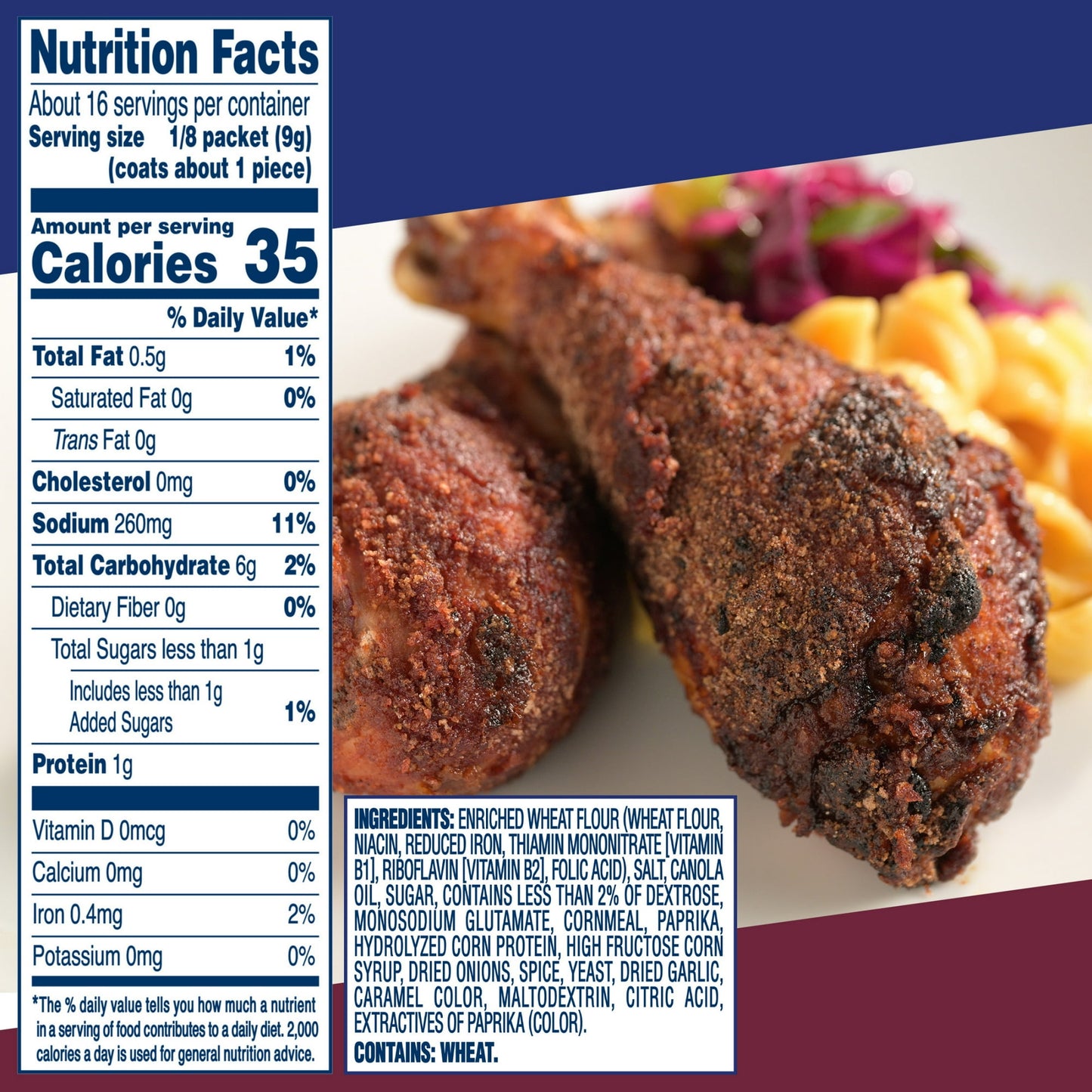 Shake 'N Bake BBQ Glaze Seasoned Coating Mix, 6 oz Box, 2 ct Packets, Pack of 4