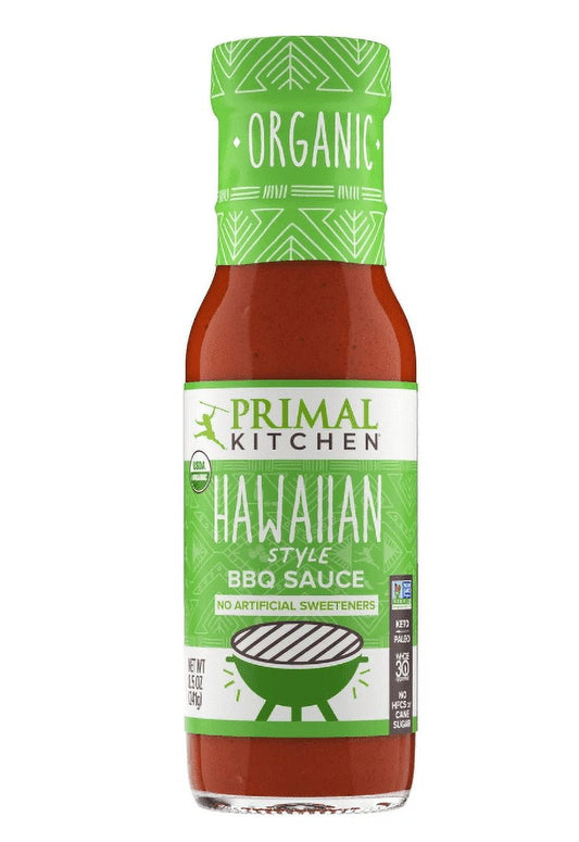 Primal Kitchen Organic Hawaiian Style BBQ Sauce, 8.5 oz (Pack of 2)
