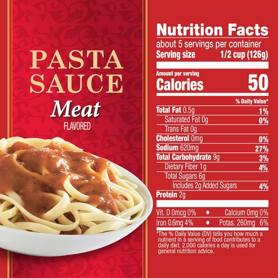 Hunt's Meat Pasta Sauce, 24 Oz (Pack of 4)