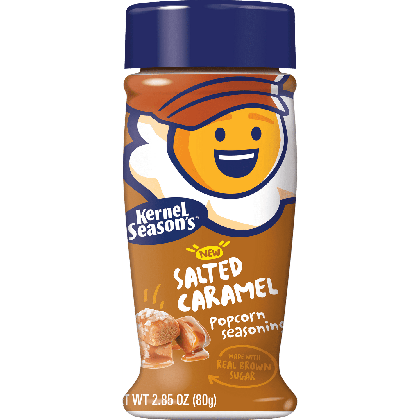 Kernel Season's Salted Caramel Popcorn Seasoning, Regular 2.85oz bottle, Pack of 2