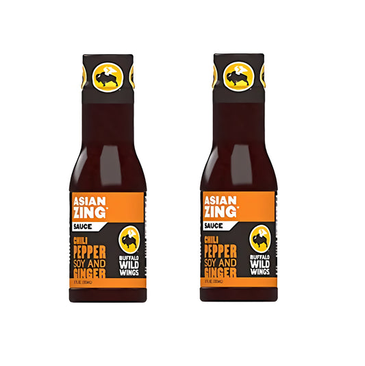 Buffalo Wild Wings Asian Zing Sauce 12 fl oz (Pack of 2)