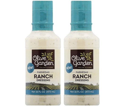 Olive Garden Parmesan Ranch Dressing & Dip, 16 fl. oz. (Pack of 2)