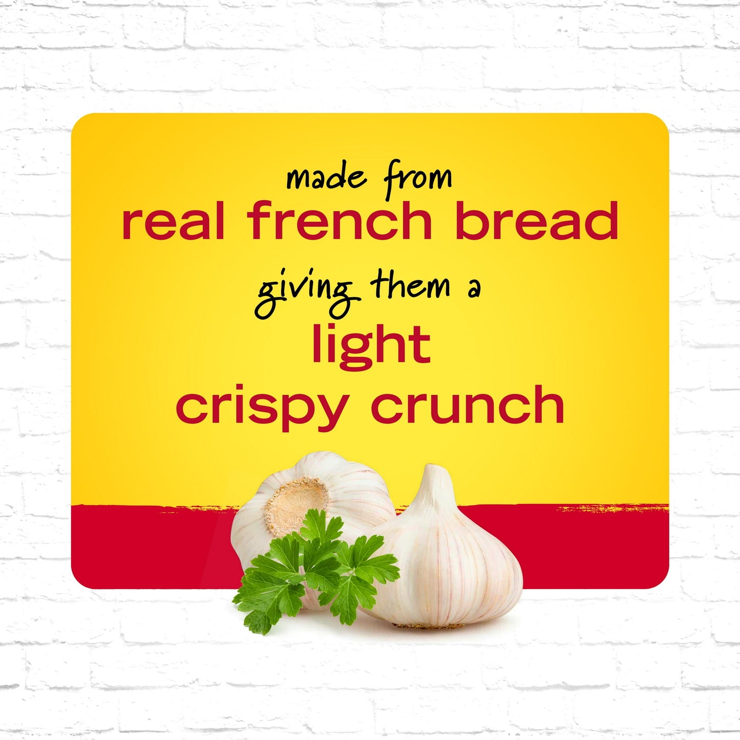 New York Bakery Texas Toast Garlic and Butter Croutons, 5 oz Bag (Pack of 4)