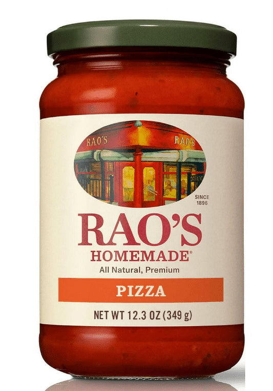 Rao's Homemade Pizza Sauce, 12.3oz - All Natural, Slow-Simmered (Pack of 4)