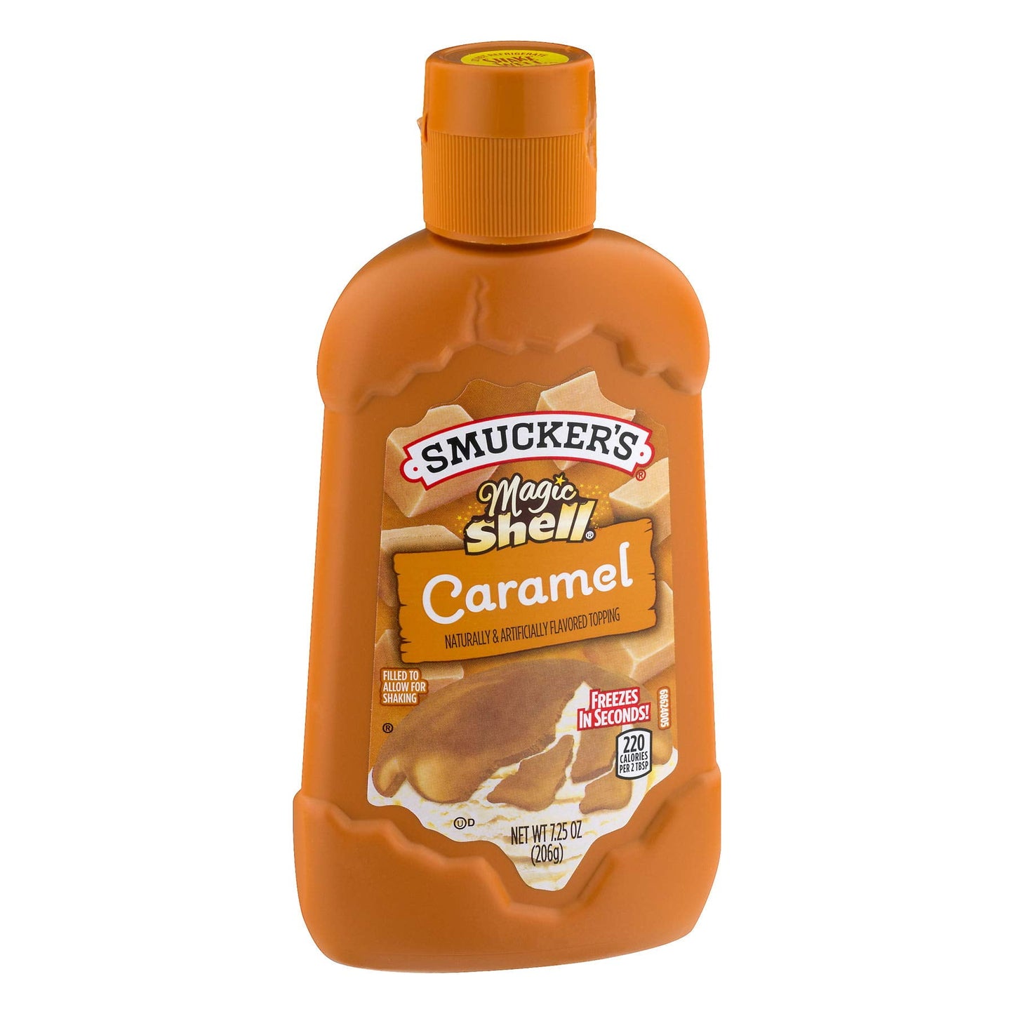 Smucker's, Magic Shell, Caramel, 7.25Oz Bottle (Pack Of 3)