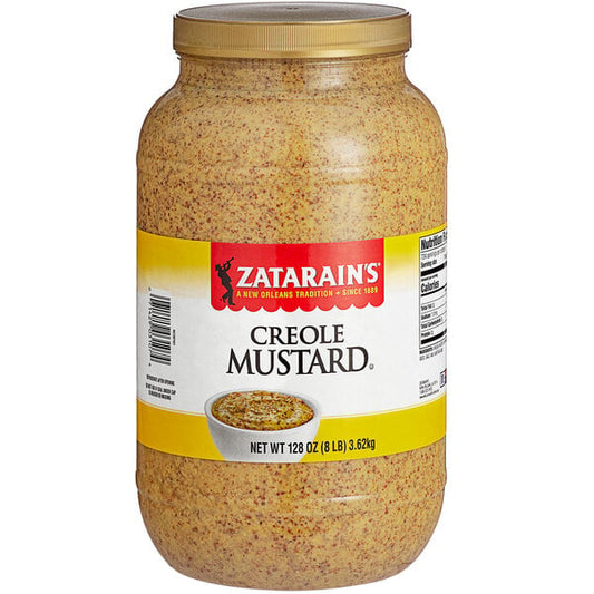 Zatarain's Creole Mustard, 8 lb, Pack of 1 (Restaurant/Bulk size)