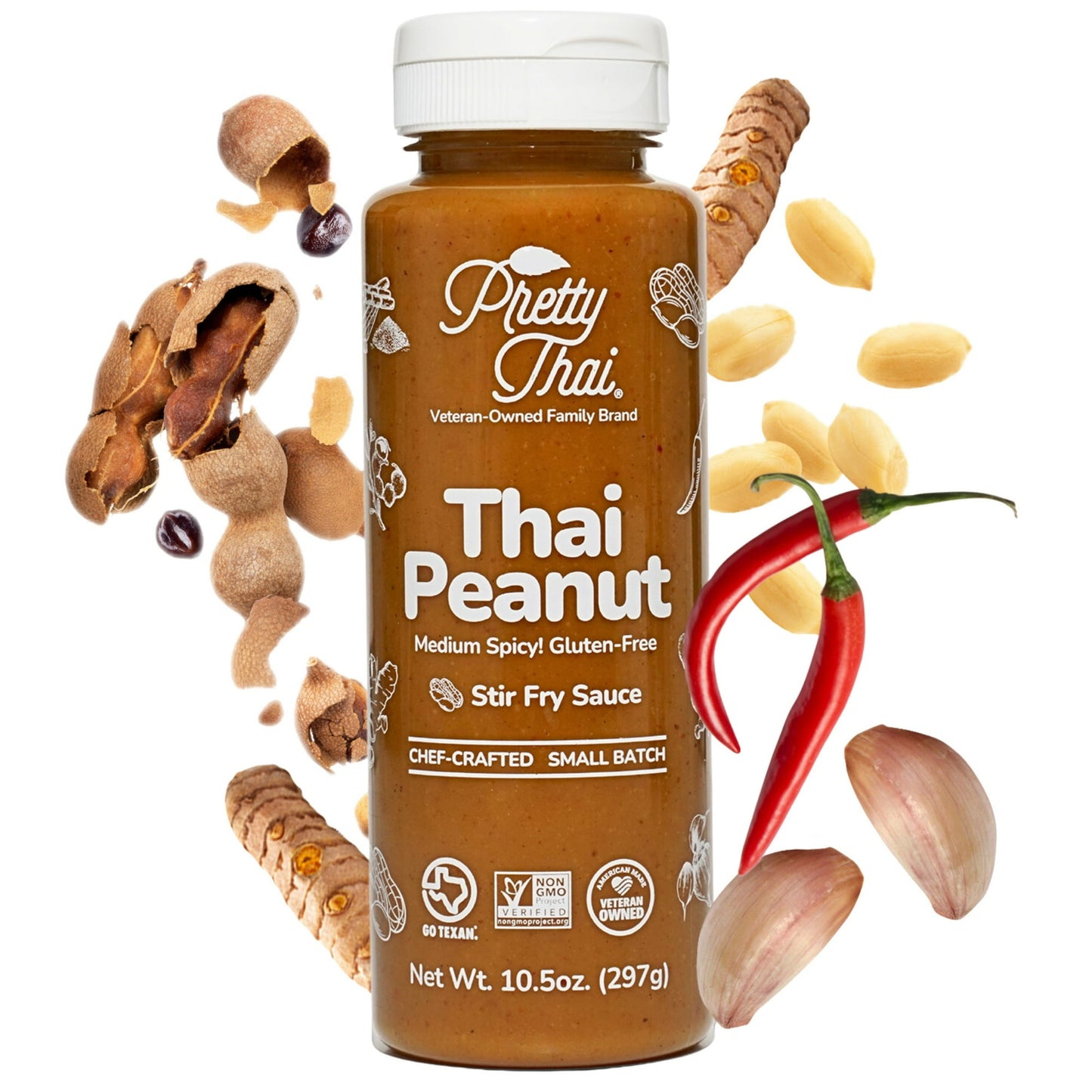 Pretty Thai, Thai Peanut Sauce 10.5 oz