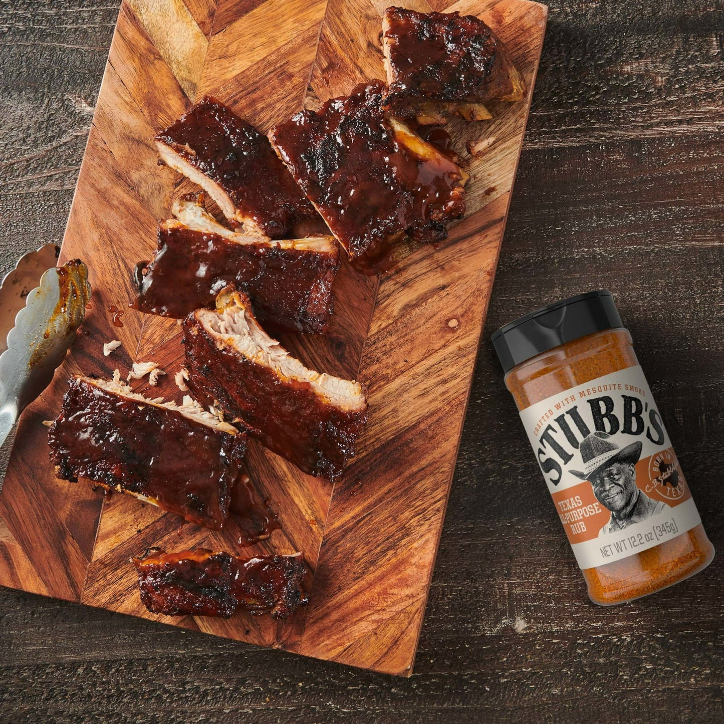 Stubb's Texas All Purpose Rub, 12.2 oz Bottle (Pack of 4)