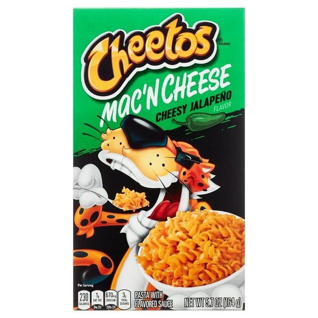 Cheetos Mac N Cheese Flamin Hot and Cheesy Jalapeño Variety Pack (2 of each flavor)