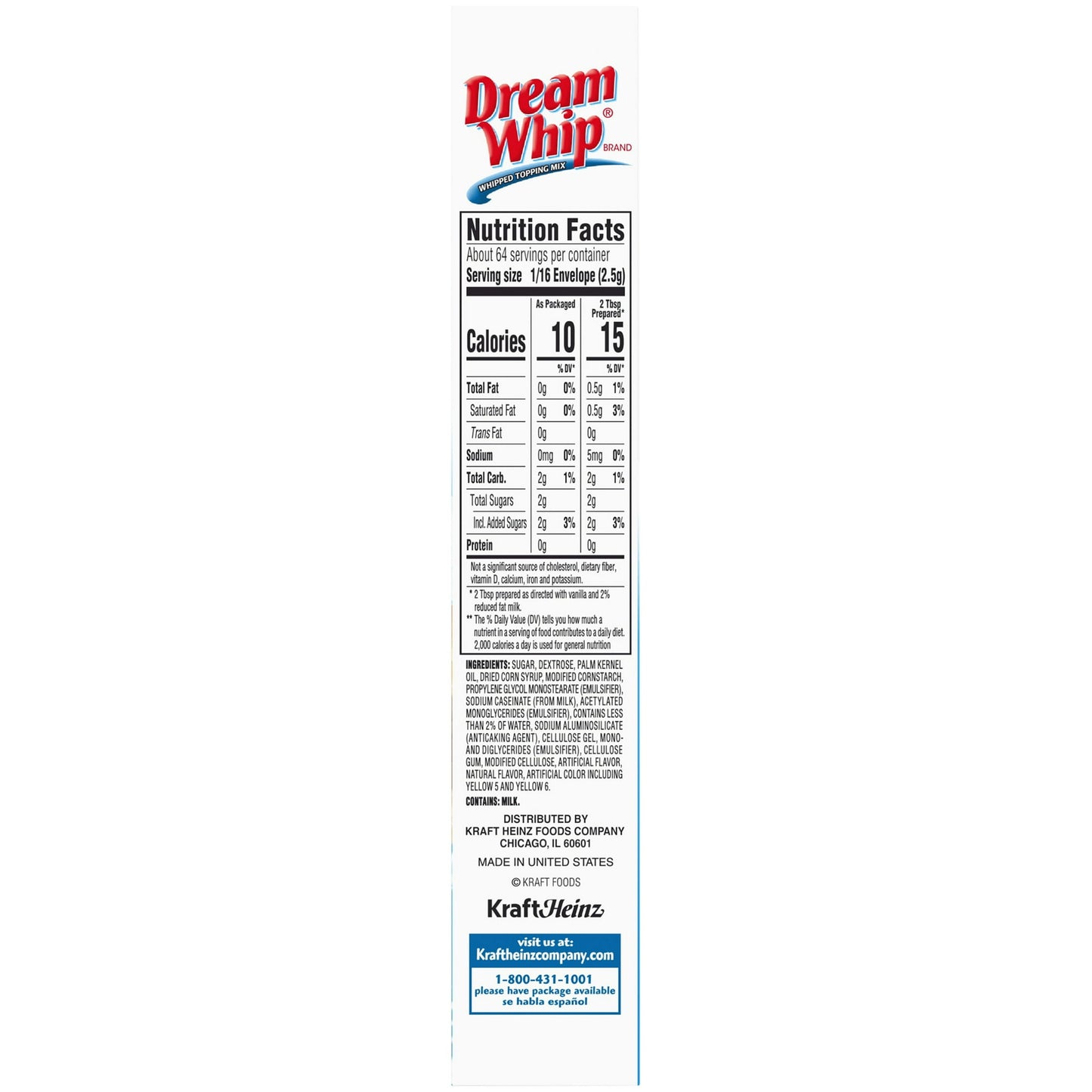 Dream Whip Whipped Topping Mix, 4 ct Packets