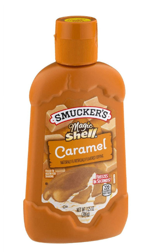 Smucker's, Magic Shell, Caramel, 7.25oz Bottle (Pack Of 2)