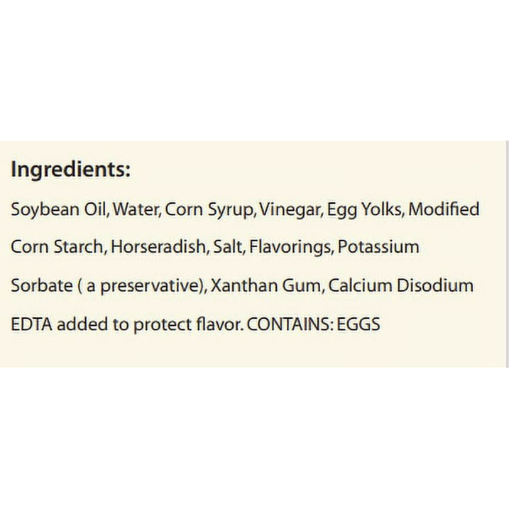 Woeber's Sandwich Pal Horseradish Sauce, 16 oz Squeeze Bottle