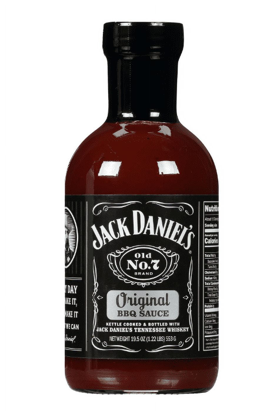 Jack Daniel's Original BBQ Sauce, 19.5 oz. (Pack of 4)