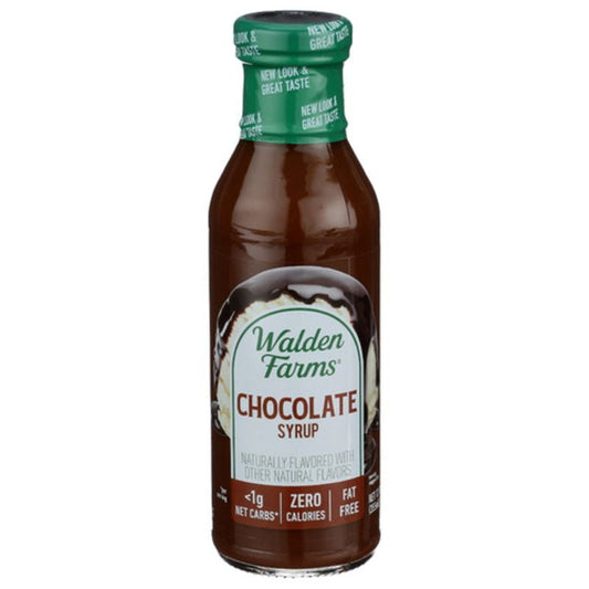 Walden Farms Chocolate Syrup, 12 fl oz (Pack of 2)