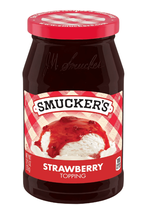 Smucker's Strawberry Topping, 11.75 Ounces (Pack of 4)