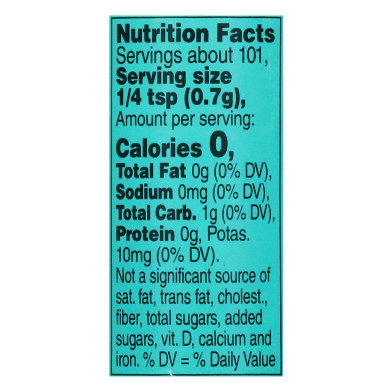 Dash Garlic & Herb Seasoning Blend, Salt Free Kosher, 2.5 oz (Pack of 4)