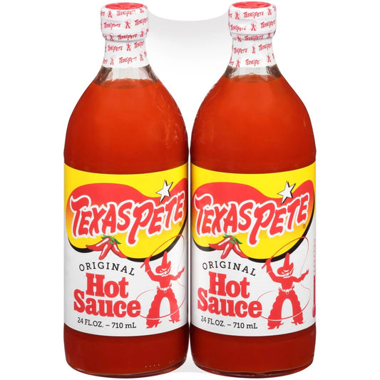 Texas Pete Hot Sauce, 24oz (Pack of 2)