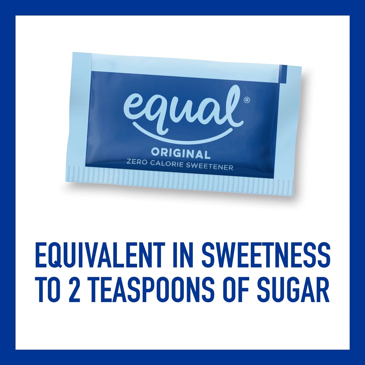EQUAL 0 Calorie Sweetener, Aspartame and Acesulfame-K Sweetener Packets, Zero Calorie Sugar Alternative, Erythritol Free, 100 count (Pack of 1)