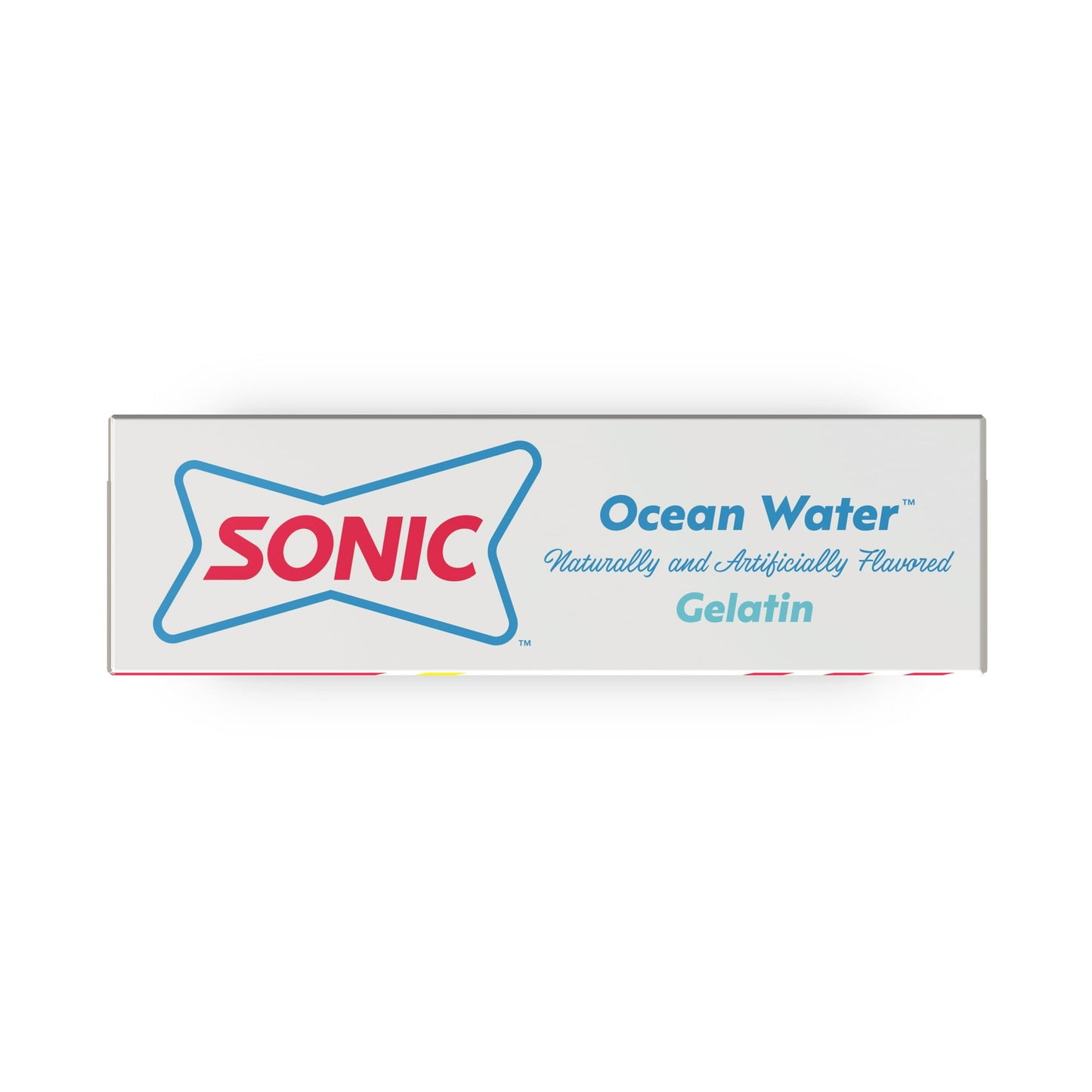 Sonic Ocean Water Gelatin Mix, 6 Servings, 3.94 oz Cardboard Box (Pack of 3)