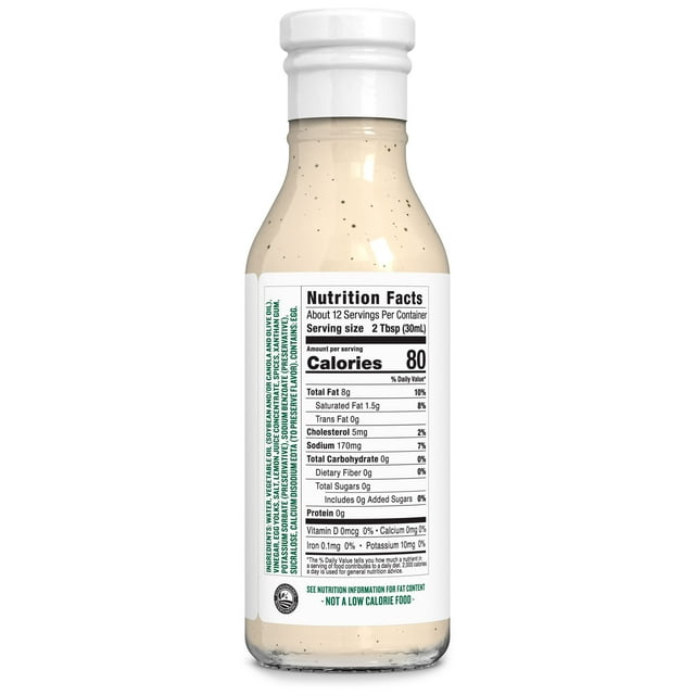 G Hughes Sugar Free Coleslaw Dressing, 12 oz, Pack of 4