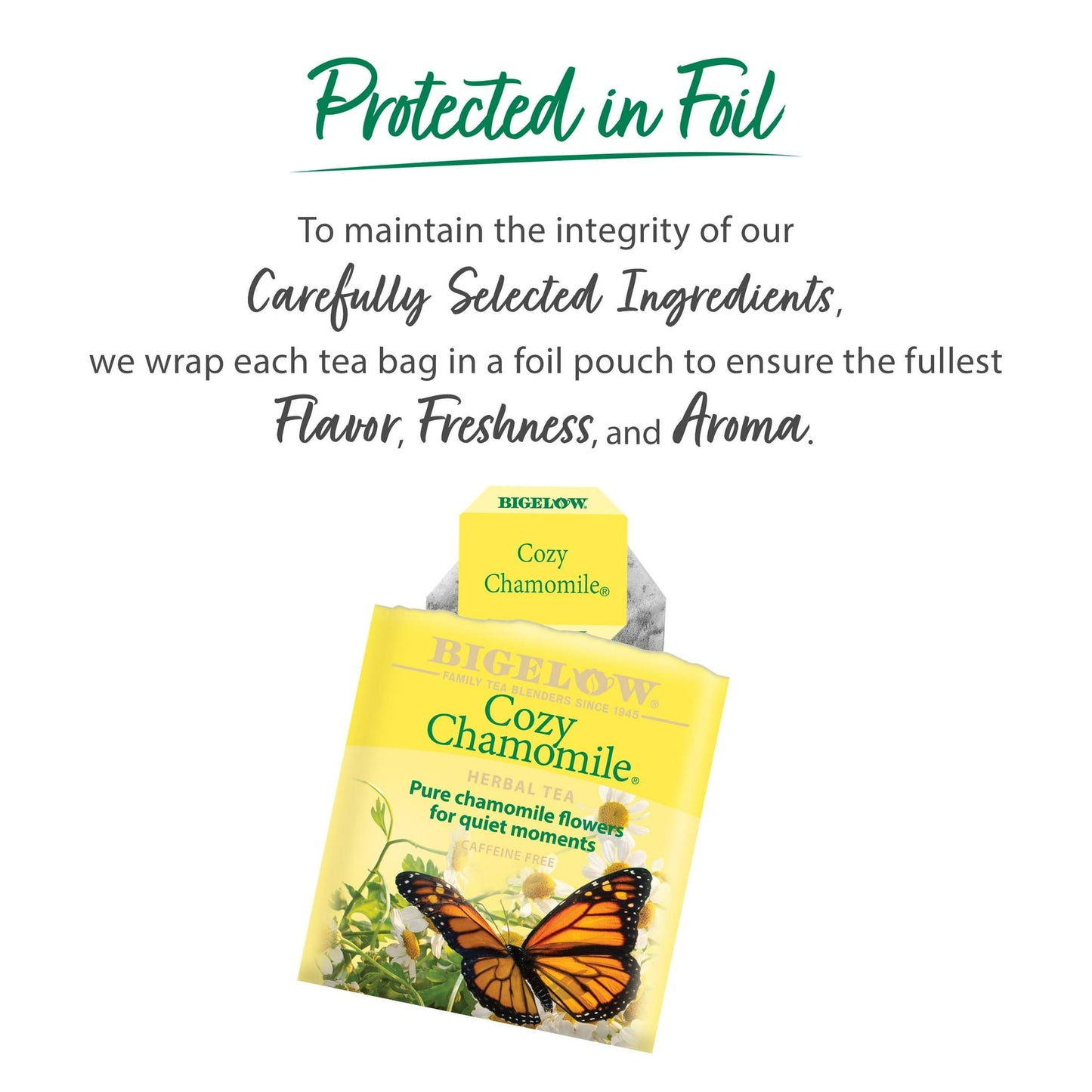 Bigelow, Assorted Herbal Caffeine Free Tea Bags, 18 Count