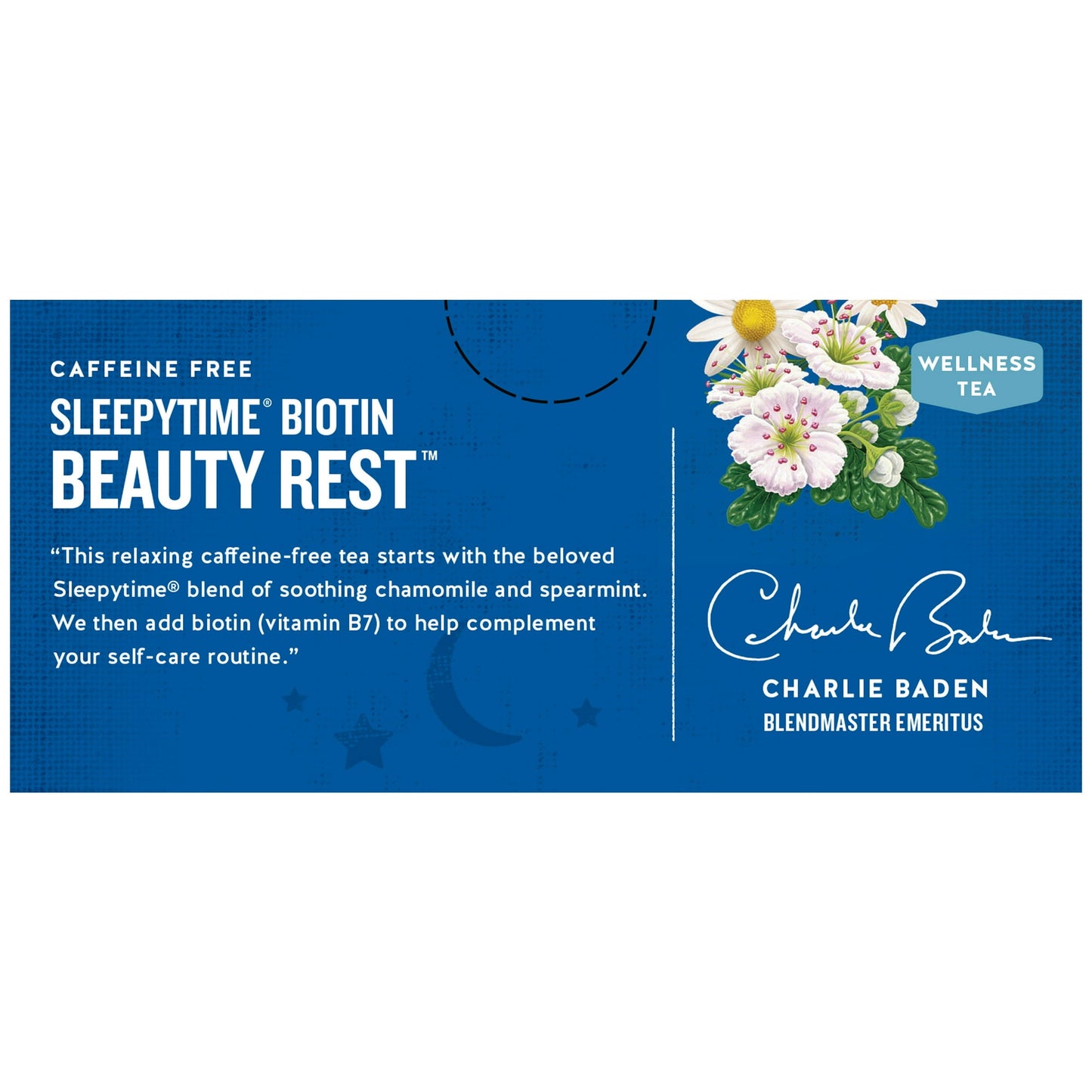 Celestial Seasonings Sleepytime Wellness Biotin Beauty Rest Herbal Tea Bags (18 Count)