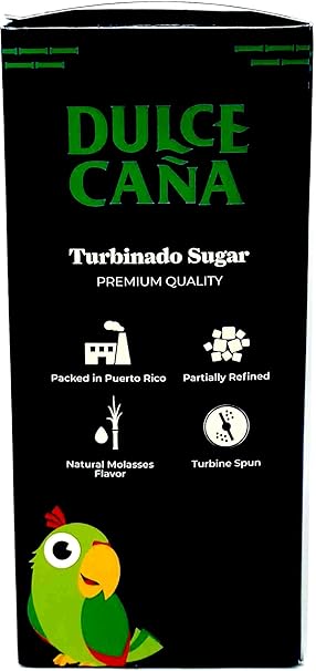 Dulce Cana Organic, Non-GMO Turbinado Sugar Packets, 130 Count