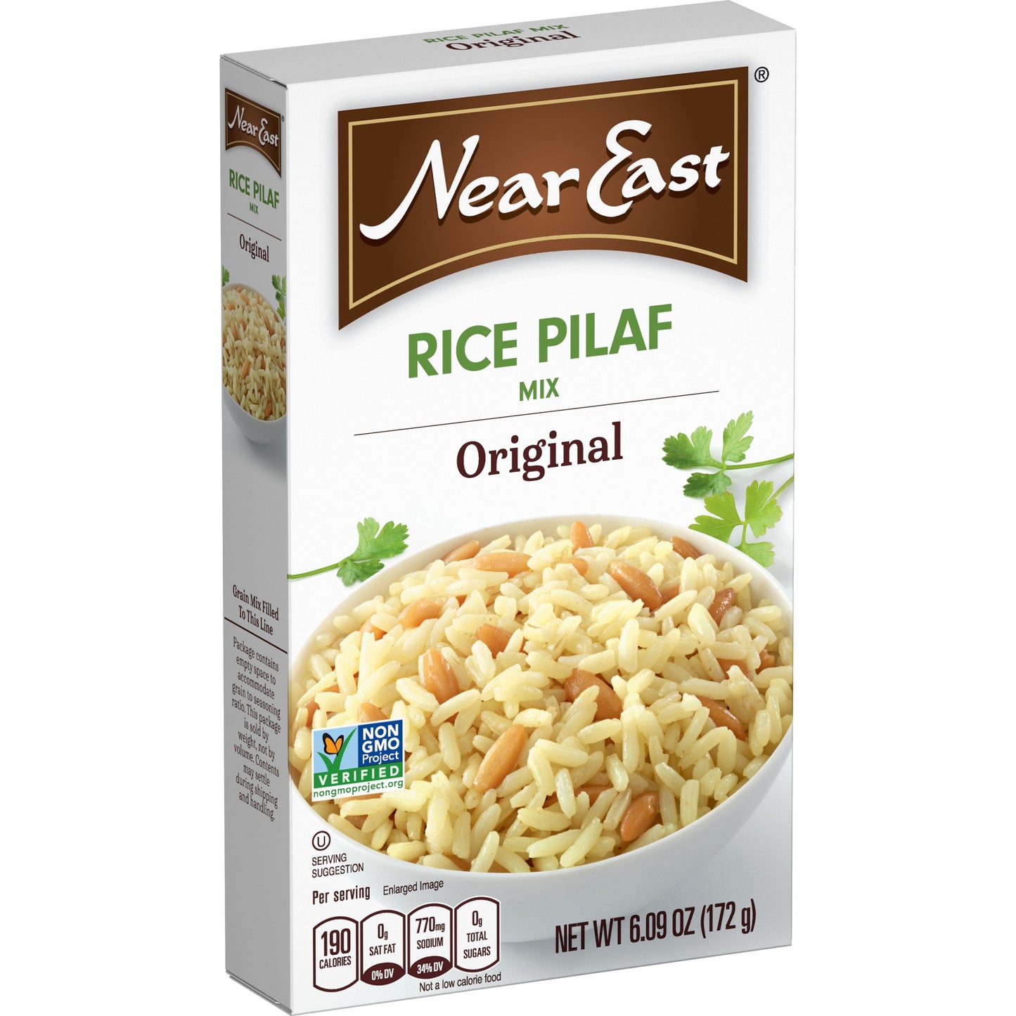 (4 pack) Near East Rice Pilaf Mix, Original, 6.09 oz Box