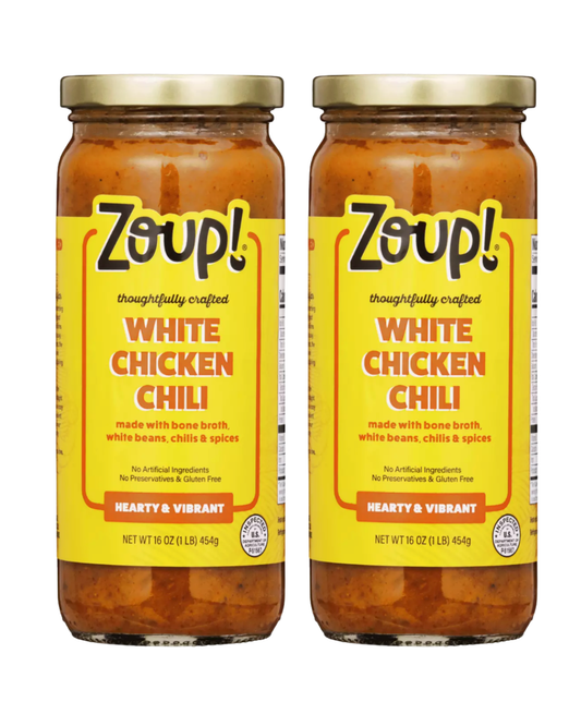 Zoup! White Chicken Chili, Shelf-Stable, 16 oz (Pack of 2)