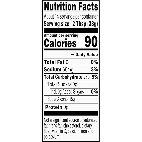 Smucker's Drizzle Syrup Sugar Free Caramel Flavored Syrup, 19.25 Ounces (Pack of 4)
