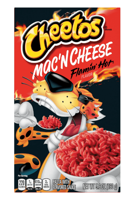 Cheetos Mac 'N Cheese, Flamin' Hot Flavor, 5.9 oz Box (Pack of 2)