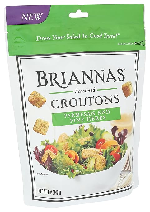 Brianna’s Parmesan & Fine Herbs Flavored Croutons (5 oz)