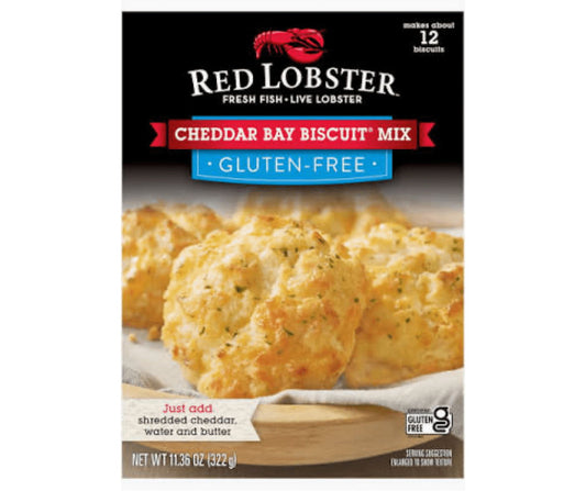 Red Lobster Gluten Free Cheddar Bay Biscuits Mix, 11.36oz (Pack of 2)