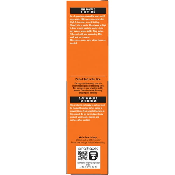 Cheetos Mac N Cheese Pasta with Flavored Sauce Bold & Cheesy Flavor, 5.9 oz Box (Pack of 2)