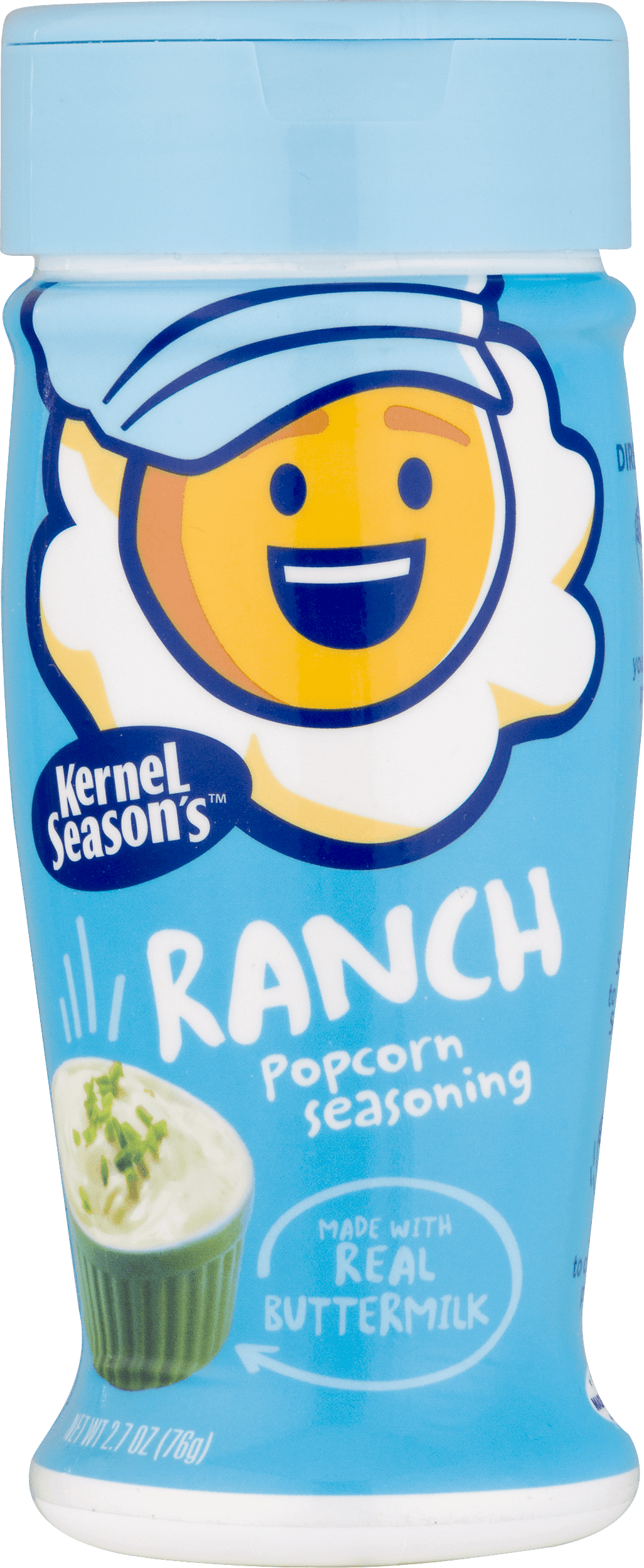 Kernel Season's Ranch Popcorn Seasoning, 2.7 oz-Pack of 2