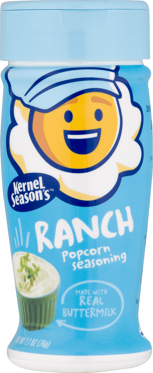 Kernel Season's Ranch Popcorn Seasoning, 2.7 oz-Pack of 2