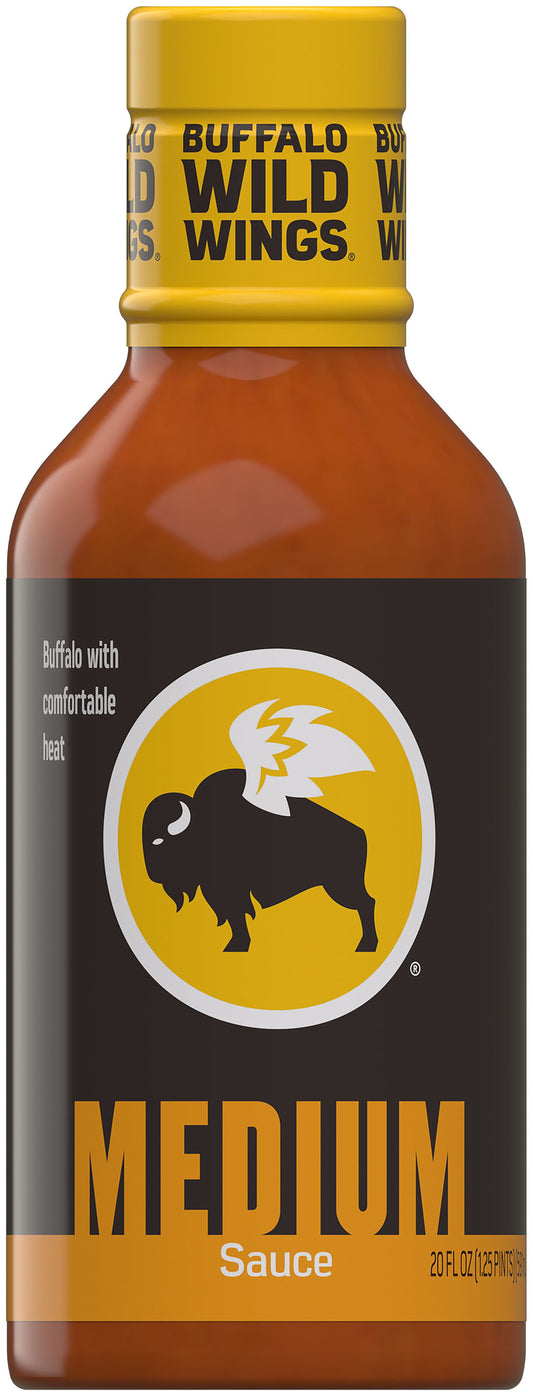 Buffalo Wild Wings Medium Buffalo Sauce, 20 fl. oz.