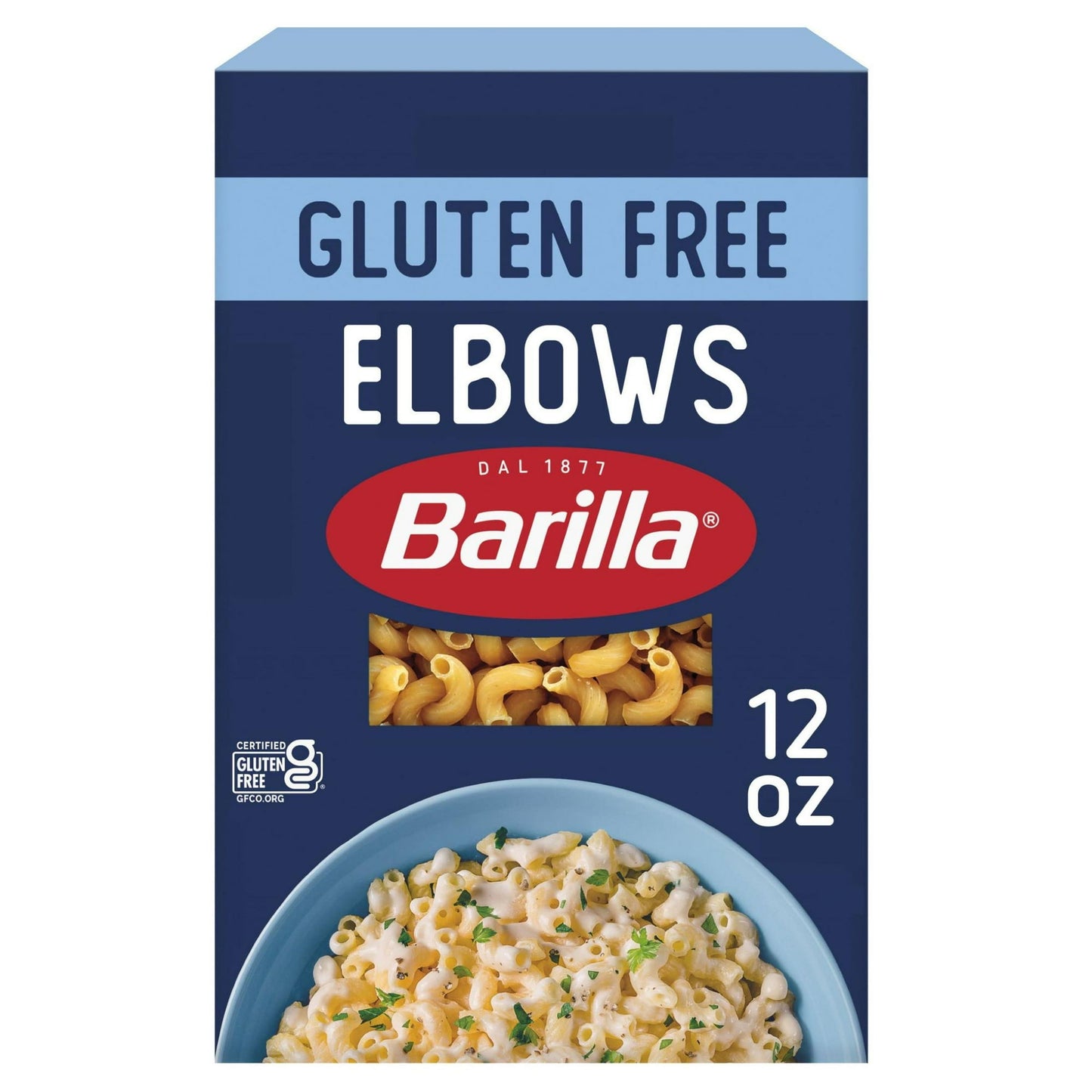 Barilla Gluten Free Elbows Pasta, 12 oz (Pack of 2)