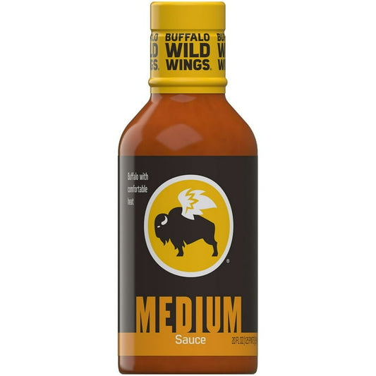 Buffalo Wild Wings Medium Buffalo Sauce, 20 fl. oz.- Pack of 2