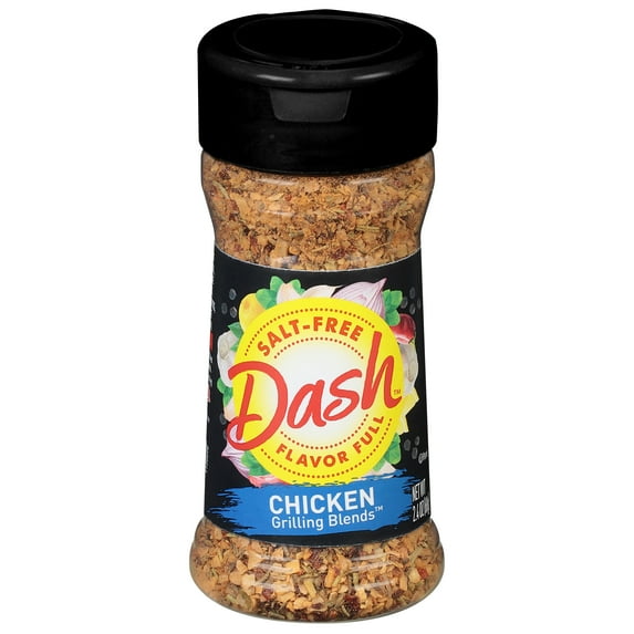Dash Chicken Grilling Blends, Salt Free, 2.4 oz (Pack of 2)