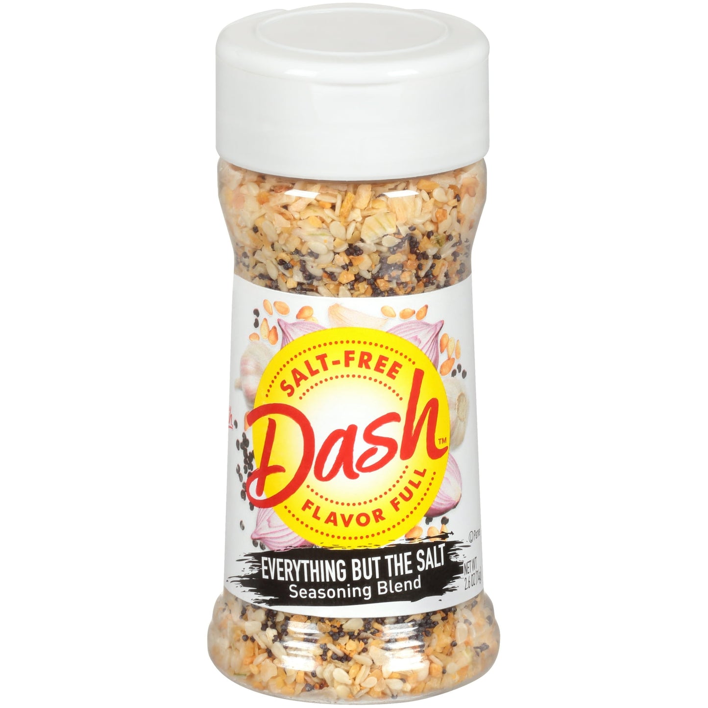 Dash Everything but The Salt Seasoning Blend, Salt free, Kosher, 2.6 oz (Pack of 2)
