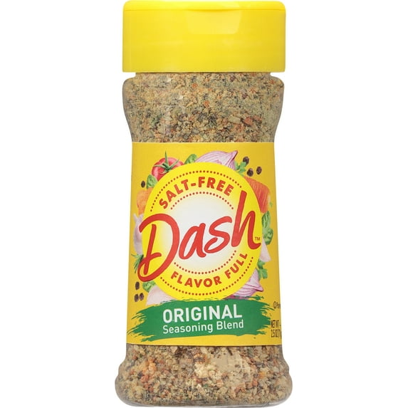 Dash Original Seasoning Blend, Salt free, Kosher, 2.5 oz (Pack of 2)