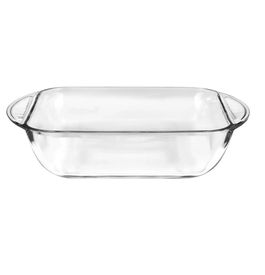 Anchor Hocking 8" x 8" Glass Cake Pan, 2qt/L