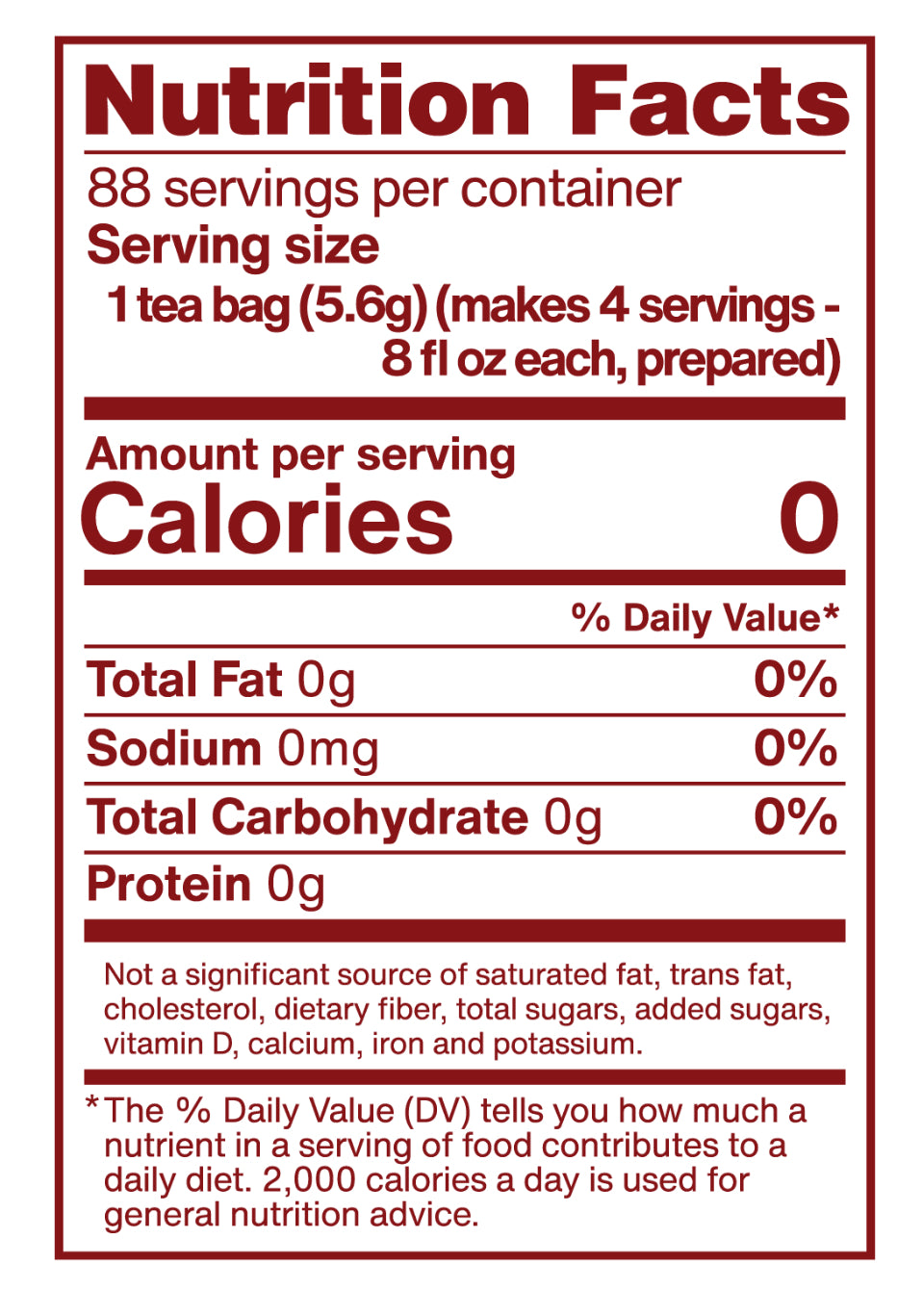 Luzianne Cold Brew Iced Tea, 22 Count, 4.35 oz  (Pack of 4)