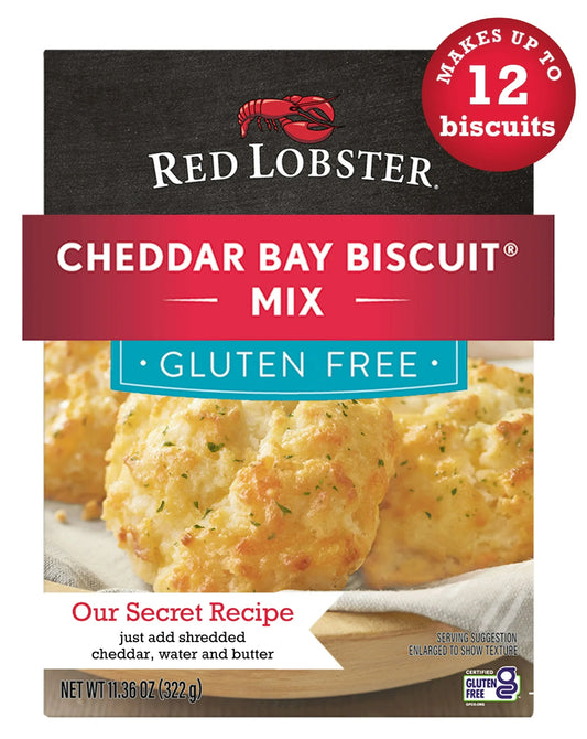 Red Lobster Gluten Free Cheddar Bay Biscuits Mix, 11.36oz (Pack of 4)