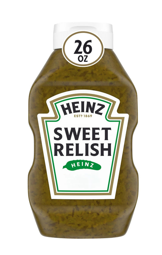 Heinz Sweet Relish, 26 fl oz Bottle (Pack of 2)