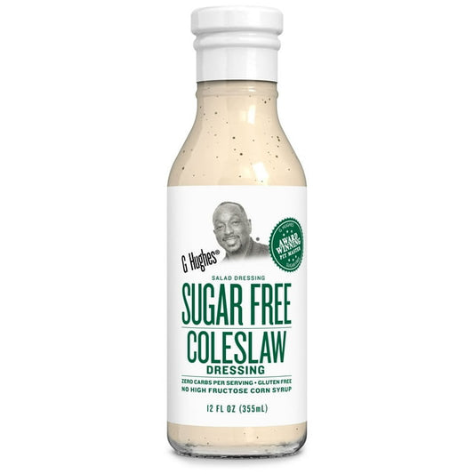 G Hughes Sugar Free Coleslaw Dressing, 12 oz, Pack of 2