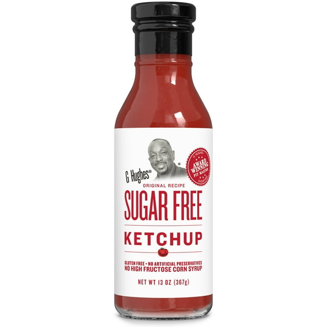 G Hughes Sugar Free Ketchup, 13 oz (Pack of 2)